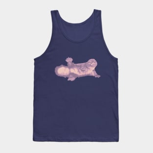 Pretty Pink Platypus Portrait Tank Top